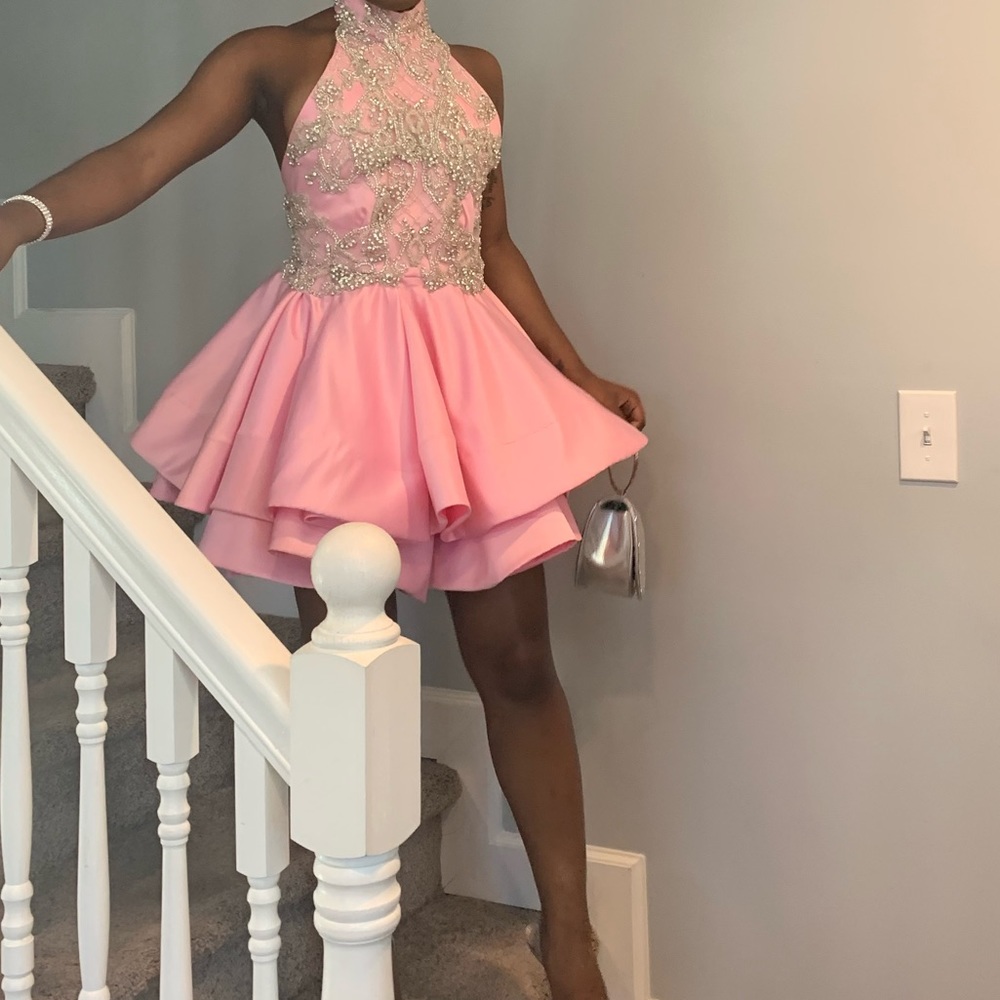 Custom made prom dress
